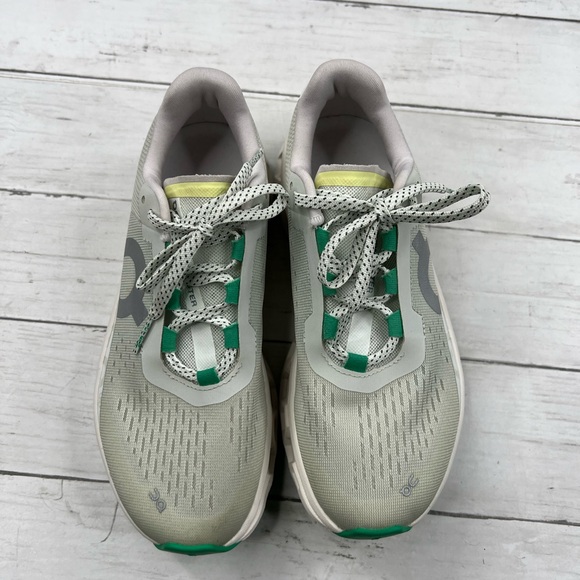 ON Running Women’s Cloudmonster Size 7 ‘Aloe’ Shoes Sneakers - Picture 6 of 10
